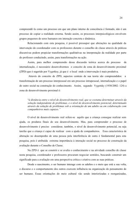 Conselho De Classe: Que Espaço É Esse? - PUC-SP