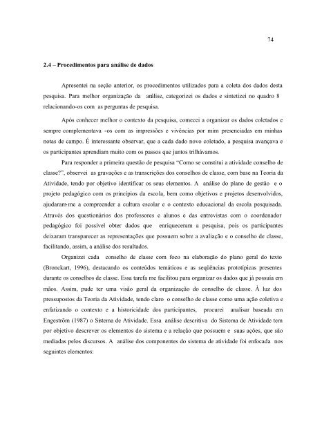 Conselho De Classe: Que Espaço É Esse? - PUC-SP