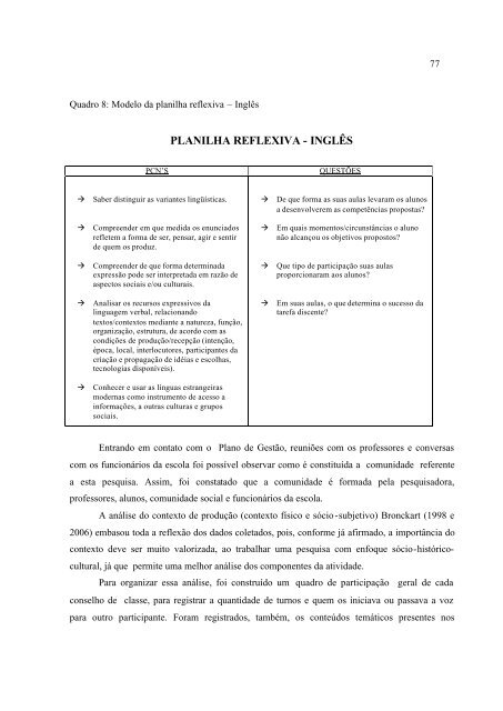 Conselho De Classe: Que Espaço É Esse? - PUC-SP