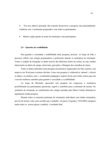 Conselho De Classe: Que Espaço É Esse? - PUC-SP