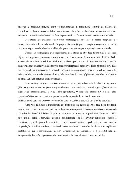 Conselho De Classe: Que Espaço É Esse? - PUC-SP