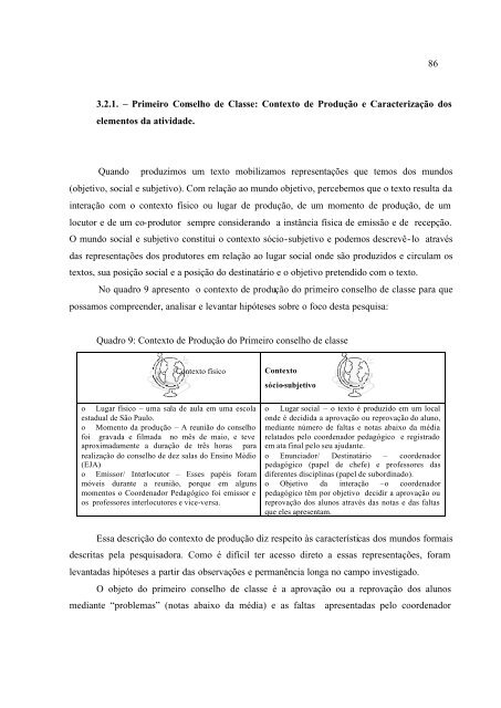 Conselho De Classe: Que Espaço É Esse? - PUC-SP