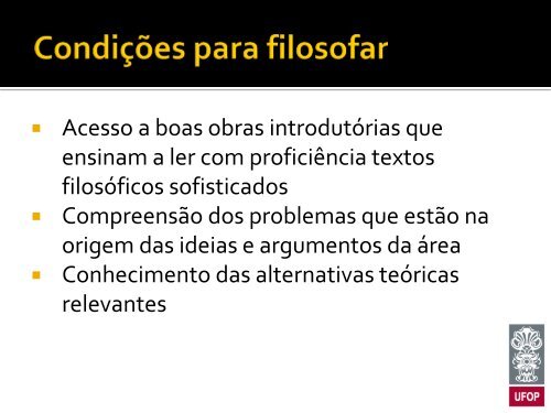 Ensinar a filosofar - Desidério Murcho