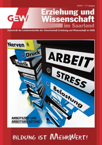 Ausgabe 04-2011 - GEW-Saarland