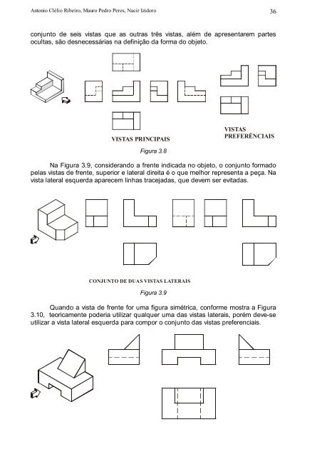 Capítulo 3 SISTEMAS DE PROJEÇÕES ORTOGONAIS - Cpdee