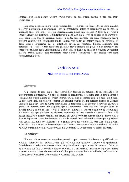 Principios ocultos de saúde e cura - Fraternidade Rosacruz no Rio ...