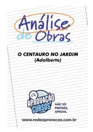 O CENTAURO NO JARDIM (Adalberto)