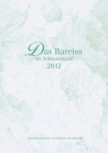 Das Bareiss - Hotel Bareiss im Schwarzwald