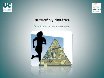 Nutrición y dietética Dietas controladas en proteínas