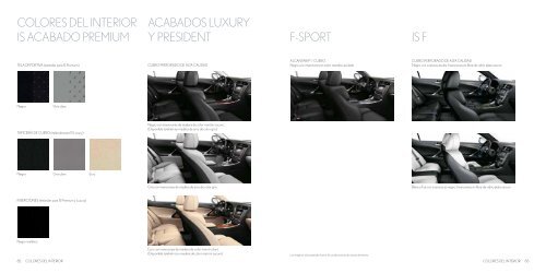 Catalogo IS - Lexus