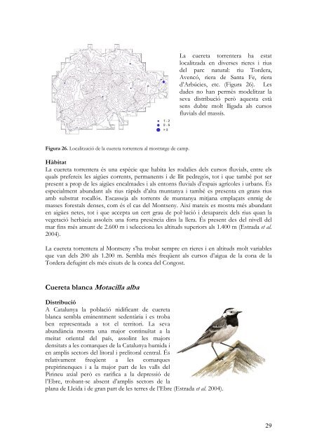 Atles ocells nidificants Montseny - Institut Català d'Ornitologia