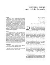 Escritura de mujeres, escritura de las diferencias - Revista La ...