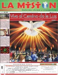 Vive el Camino de la Luz - Periodico Católico - La Mision