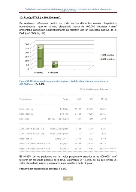 Fiabilidad de los predictores clínicos y de la biopsia de arteria ...