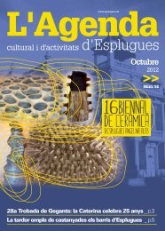 octubre (Agenda Cultural i d'Activitats) - Correu per a tothom