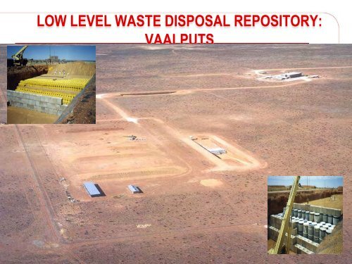 the future of radioactive waste management in south africa - Nuclear ...