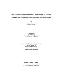 High Temperature Predisposition of Sweet Pepper to Pythium Root ...