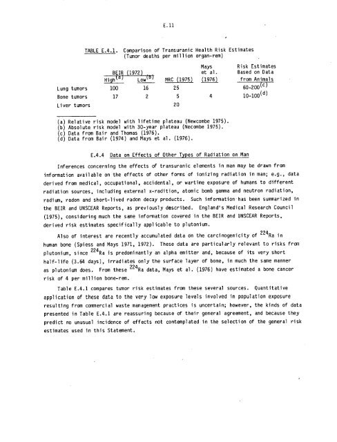 Management of Commercially Generated Radioactive Waste - U.S. ...