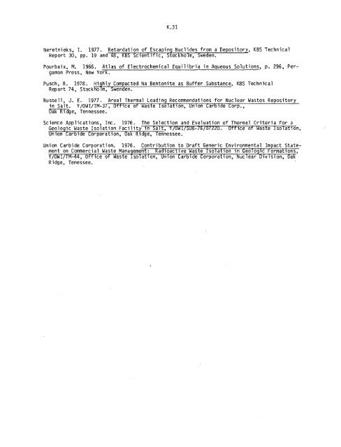 Management of Commercially Generated Radioactive Waste - U.S. ...