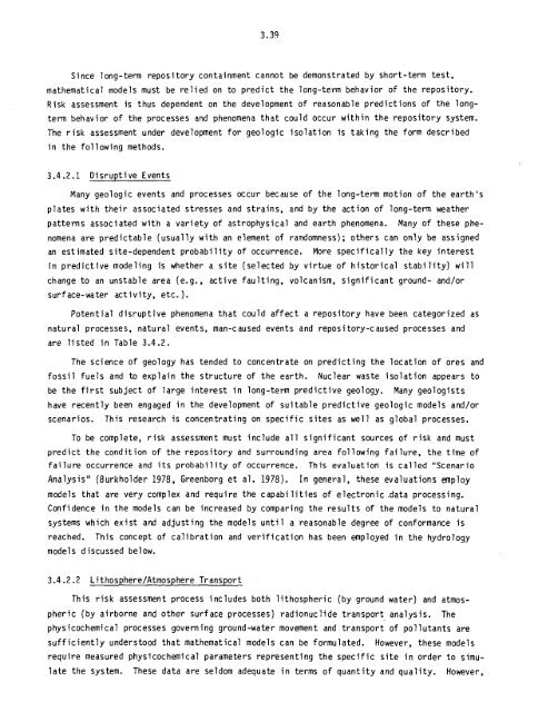 Management of Commercially Generated Radioactive Waste - U.S. ...