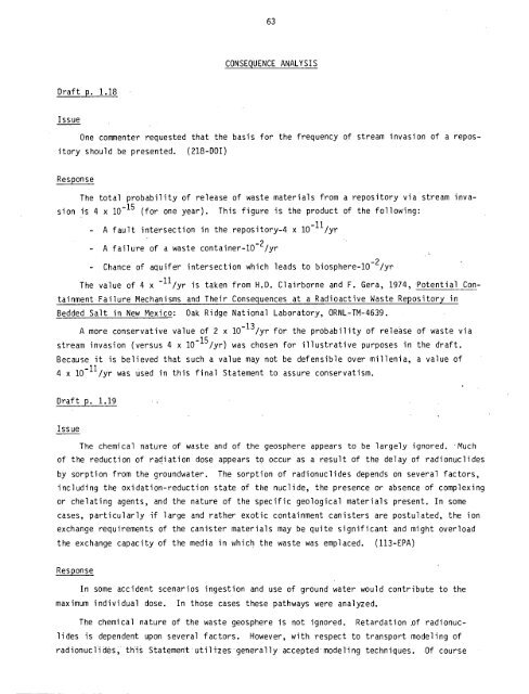 Management of Commercially Generated Radioactive Waste - U.S. ...