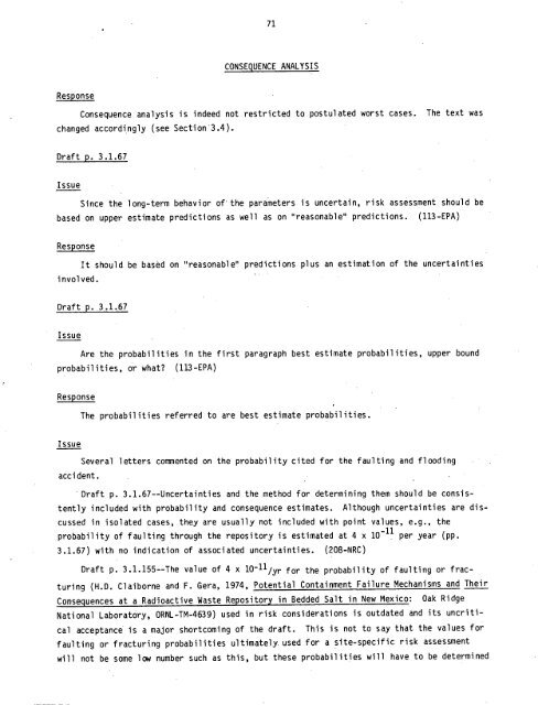 Management of Commercially Generated Radioactive Waste - U.S. ...