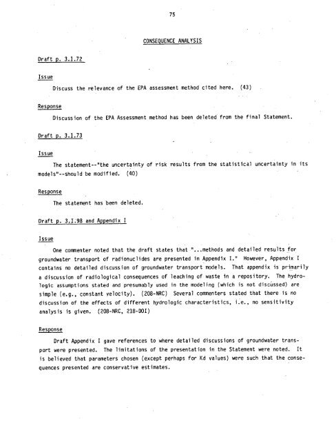 Management of Commercially Generated Radioactive Waste - U.S. ...