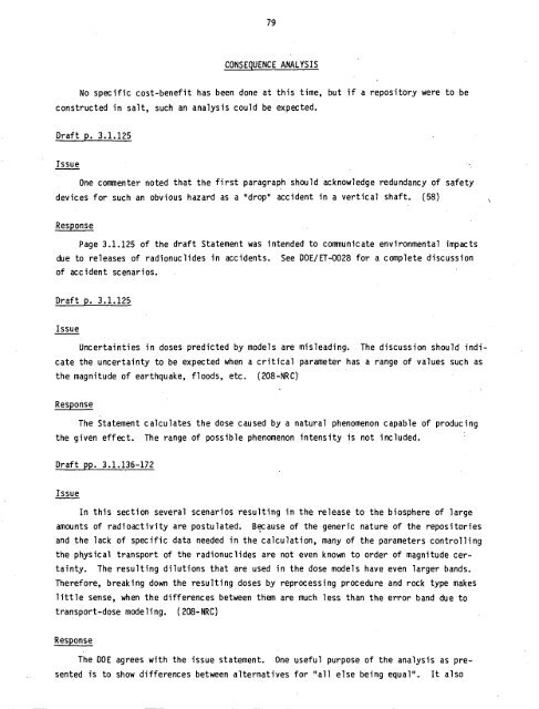 Management of Commercially Generated Radioactive Waste - U.S. ...