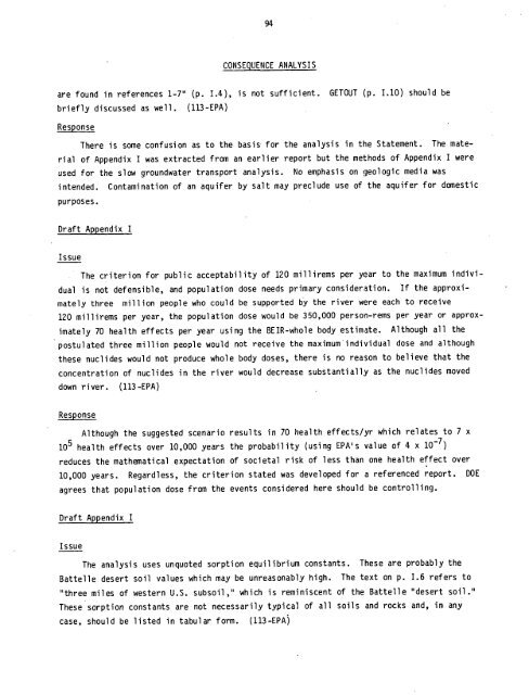 Management of Commercially Generated Radioactive Waste - U.S. ...