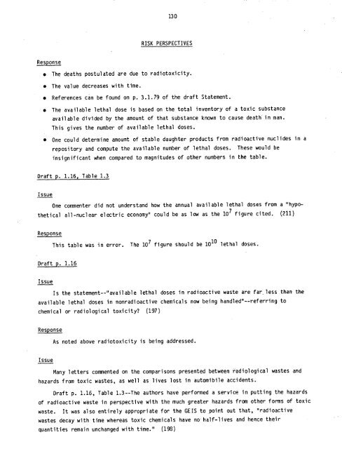 Management of Commercially Generated Radioactive Waste - U.S. ...