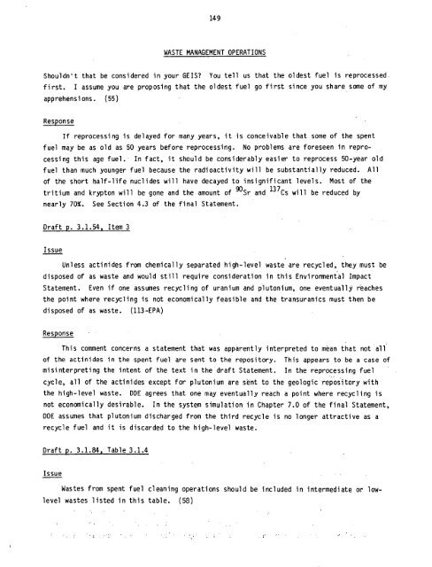 Management of Commercially Generated Radioactive Waste - U.S. ...