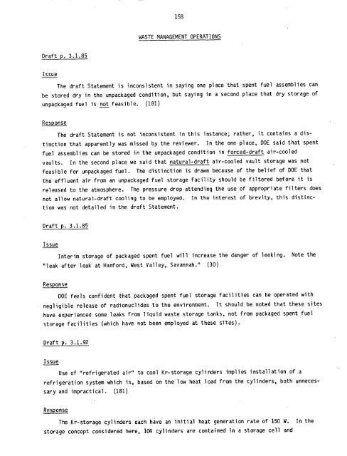 Management of Commercially Generated Radioactive Waste - U.S. ...