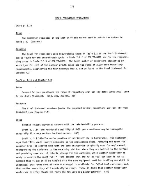 Management of Commercially Generated Radioactive Waste - U.S. ...