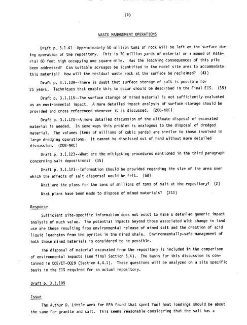 Management of Commercially Generated Radioactive Waste - U.S. ...