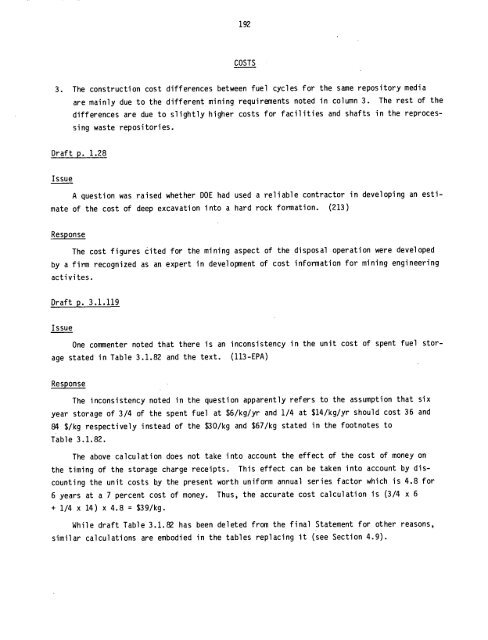 Management of Commercially Generated Radioactive Waste - U.S. ...