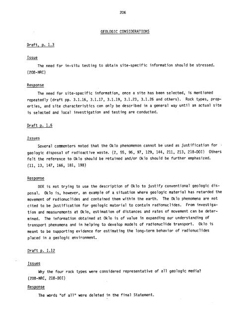 Management of Commercially Generated Radioactive Waste - U.S. ...