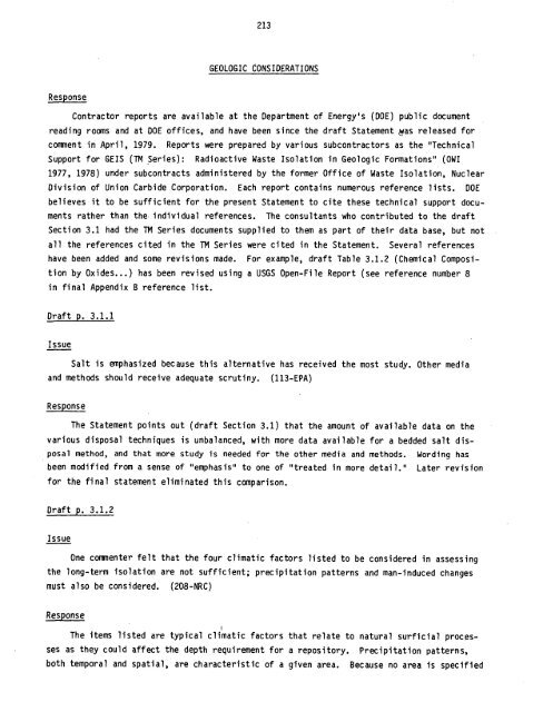 Management of Commercially Generated Radioactive Waste - U.S. ...