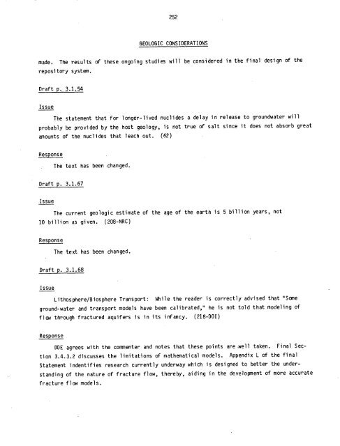 Management of Commercially Generated Radioactive Waste - U.S. ...