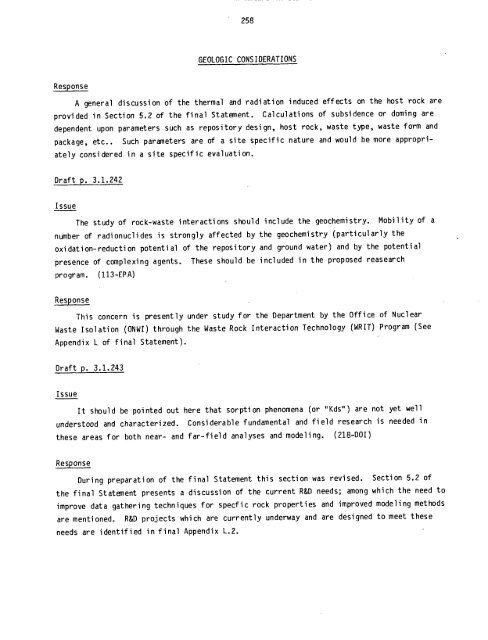 Management of Commercially Generated Radioactive Waste - U.S. ...