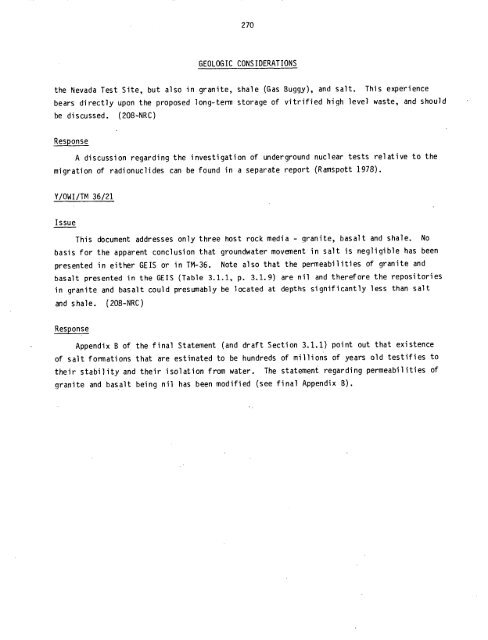 Management of Commercially Generated Radioactive Waste - U.S. ...