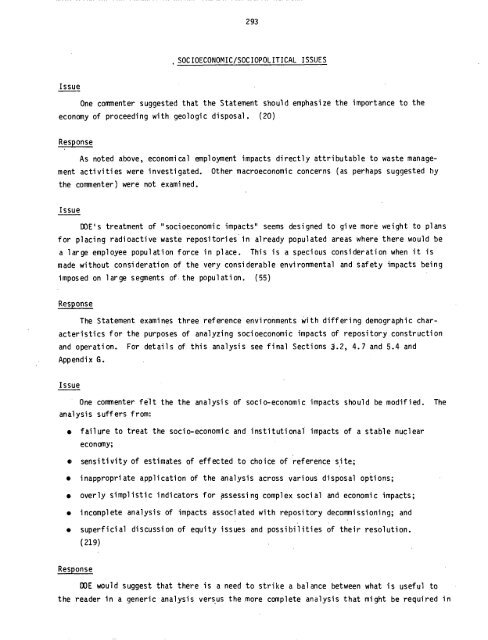 Management of Commercially Generated Radioactive Waste - U.S. ...