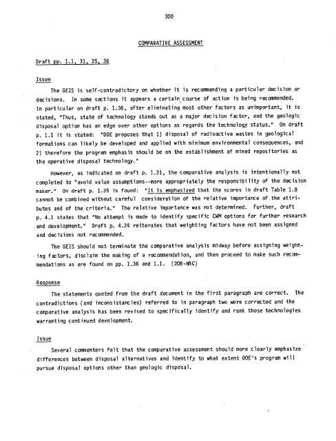 Management of Commercially Generated Radioactive Waste - U.S. ...