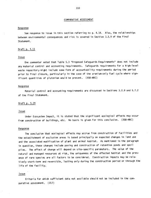 Management of Commercially Generated Radioactive Waste - U.S. ...