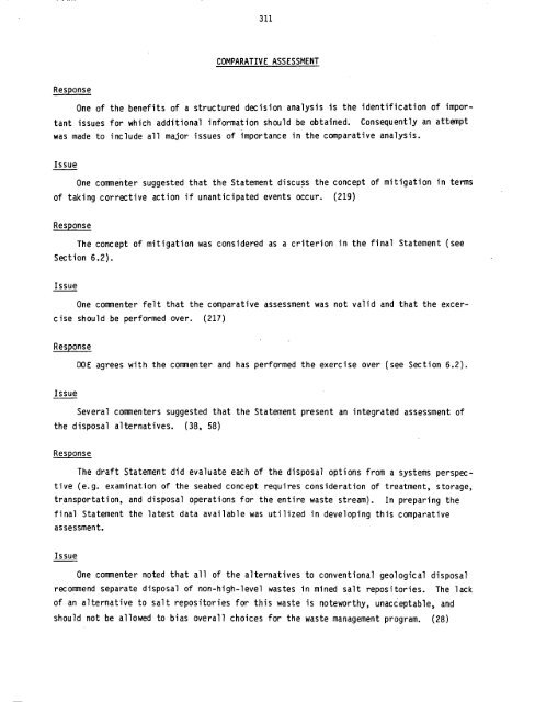 Management of Commercially Generated Radioactive Waste - U.S. ...