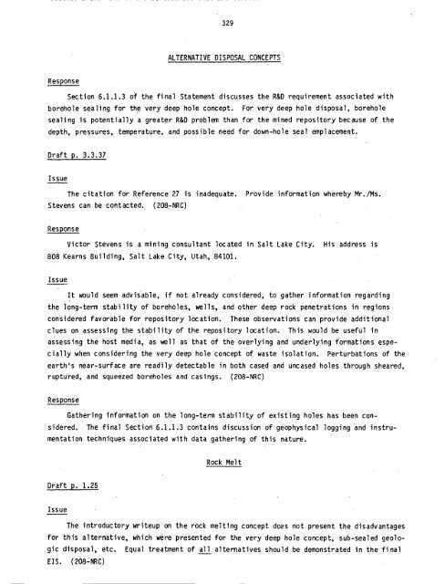 Management of Commercially Generated Radioactive Waste - U.S. ...