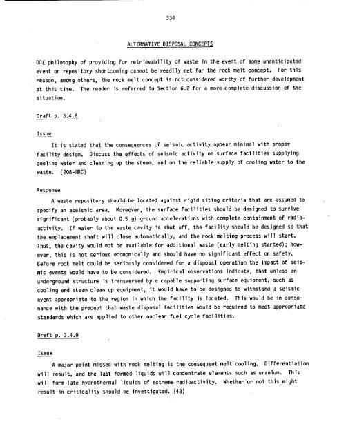 Management of Commercially Generated Radioactive Waste - U.S. ...