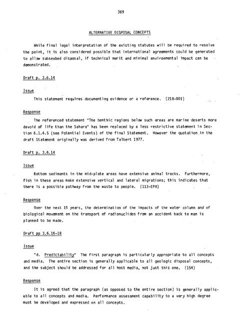 Management of Commercially Generated Radioactive Waste - U.S. ...