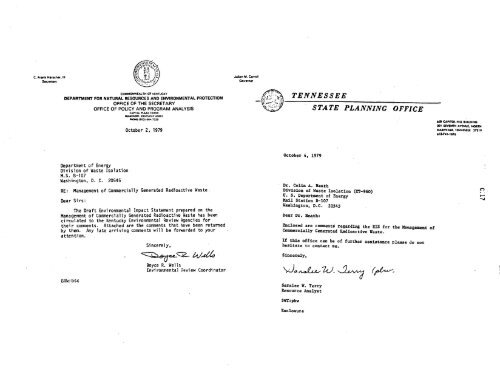 Management of Commercially Generated Radioactive Waste - U.S. ...