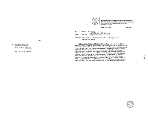 Management of Commercially Generated Radioactive Waste - U.S. ...