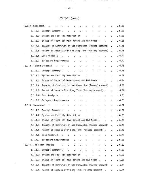 Management of Commercially Generated Radioactive Waste - U.S. ...